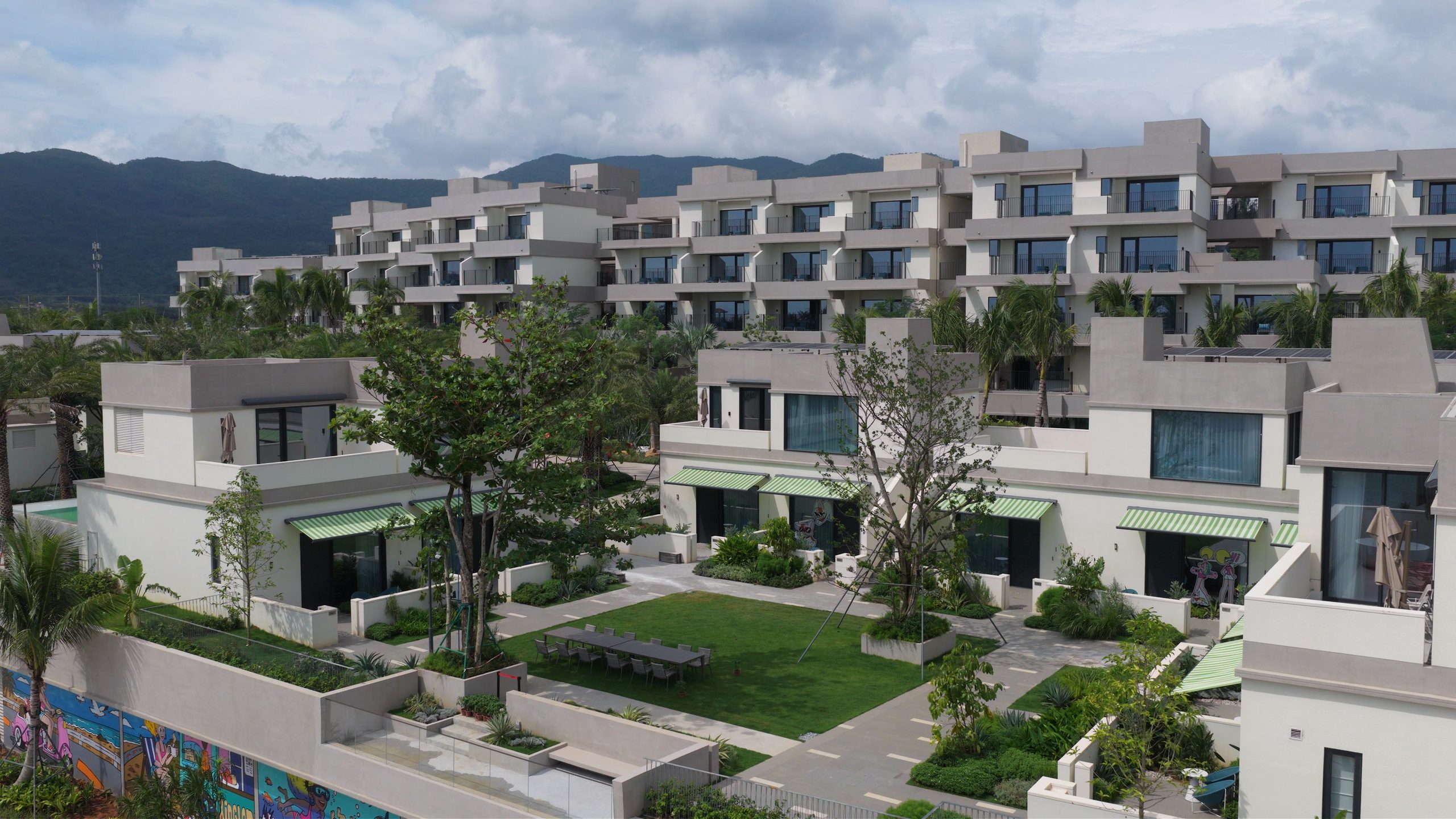 Hotel aerial