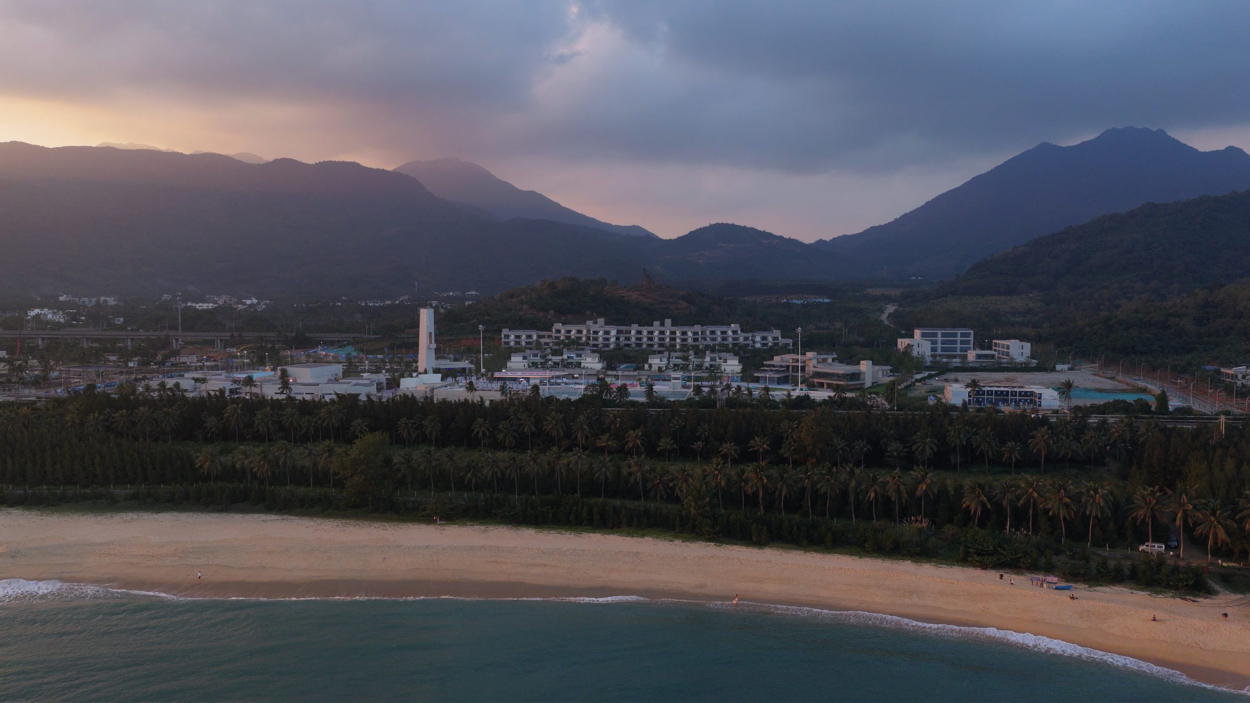 Resort sunset